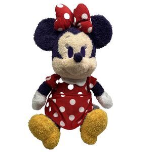 Disney Parks Minnie Mouse 14" Weighted Relaxing Emotional Support Plush Purple